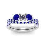 Load image into Gallery viewer, semi-mount-twisted-floral-prong-sapphire-wedding-set-in-white-gold-FD10257SMGSABL-ANGLE5-NL-WG?v=1756359411
