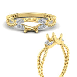 Load image into Gallery viewer, semi-mount-twisted-leaf-diamond-split-engagement-ring-in-yellow-gold-fdenr1084smangle3-nl-yg_af8165bf-ef40-4718-ba44-23472e88eaba.jpg?v=1764581078
