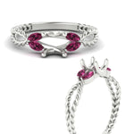 Load image into Gallery viewer, semi-mount-twisted-leaf-pink-sapphire-split-engagement-ring-in-white-gold-fdenr1084smgsadrpiangle3-nl-wg_089e62ca-c2ae-4990-9ab2-ba99661b3490.jpg?v=1764581078

