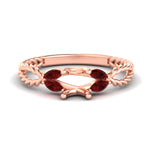 Load image into Gallery viewer, semi-mount-twisted-leaf-ruby-split-engagement-ring-in-rose-gold-fdenr1084smgrudrsleep-nl-rg_4a1b7f01-277b-4ef0-a5d7-c940c4c40b35.jpg?v=1764581079

