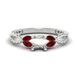 Load image into Gallery viewer, semi-mount-twisted-leaf-ruby-split-engagement-ring-in-white-gold-fdenr1084smgrudrsleep-nl-wg_bf90ad81-f6cd-4b4d-9a05-546d327ce04d.jpg?v=1764581079
