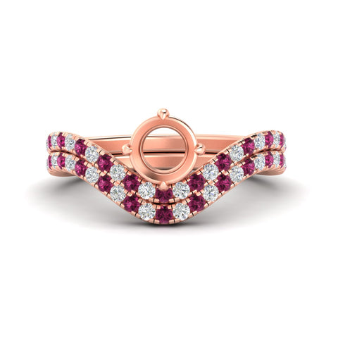 semi-mount-twisted-pave-engagement-ring-with-pink-sapphire-band-in-rose-gold-fdens11617smgsadrpisleep-nl-rg.jpg