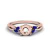 Load image into Gallery viewer, semi-mount-twisted-petal-diamond-engagement-ring-with-blue-sapphire-in-14K-rose-gold-FD8300RSMRGSABL-NL-RG.jpg