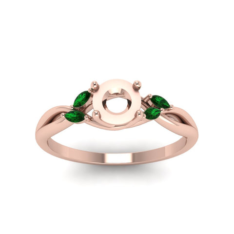 semi-mount-twisted-petal-diamond-engagement-ring-with-emerald-in-14K-rose-gold-FD8300RSMRGEMGR-NL-RG.jpg