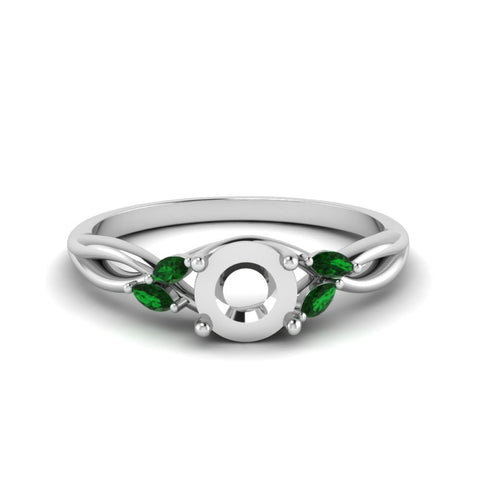 semi-mount-twisted-petal-diamond-engagement-ring-with-emerald-in-14K-white-gold-FD8300RSMRGEMGR-NL-WG.jpg