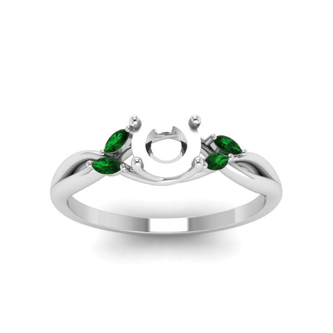 semi-mount-twisted-petal-diamond-engagement-ring-with-emerald-in-14K-white-gold-FD8300RSMRGEMGR-NL-WG.jpg