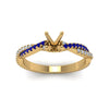 Load image into Gallery viewer, semi-mount-twisted-vine-diamond-engagement-ring-for-women-with-blue-sapphire-in-14K-yellow-gold-FD8233SMRGSABL-NL-YG.jpg