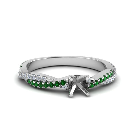semi-mount-twisted-vine-diamond-engagement-ring-for-women-with-emerald-in-14K-white-gold-FD8233SMRGEMGR-NL-WG.jpg
