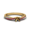 Load image into Gallery viewer, semi-mount-twisted-vine-diamond-engagement-ring-for-women-with-pink-sapphire-in-14K-yellow-gold-FD8233SMRGSADRPI-NL-YG.jpg