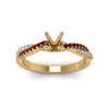 Load image into Gallery viewer, semi-mount-twisted-vine-diamond-engagement-ring-for-women-with-ruby-in-14K-yellow-gold-FD8233SMRGRUDR-NL-YG.jpg