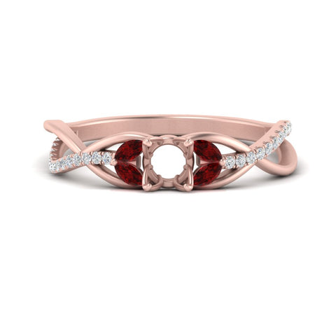 semi-mount-twisted-vine-floral-diamond-engagement-ring-with-ruby-in-FD10977SMRGRUDRANGLE3-NL-RG