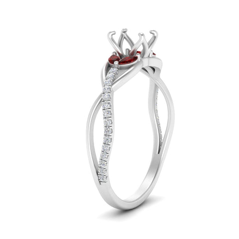 semi-mount-twisted-vine-floral-diamond-engagement-ring-with-ruby-in-FD10977SMRGRUDRANGLE3-NL-WG