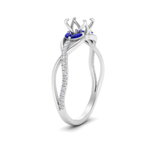 semi-mount-twisted-vine-floral-diamond-engagement-ring-with-sapphire-in-FD10977SMRGSABLANGLE3-NL-WG