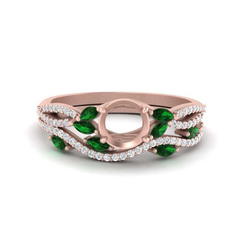 semi-mount-twisted-vine-luxury-emerald-bridal-ring-set-in-rose-gold-FDENR3211SMGEMGRANGLE3-NL-RG