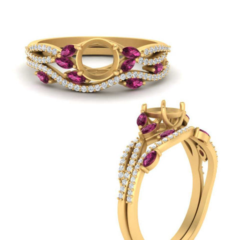 semi-mount-twisted-vine-luxury-pink-sapphire-bridal-ring-set-in-yellow-gold-FDENR3211SMGSADRPIANGLE3-NL-YG