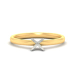 Load image into Gallery viewer, semi-mount-two-tone-2-mm-comfort-fit-solitaire-ring-in-yellow-gold-fdens11590smrsleep-2.00mm-nl-yg?v=1757677019
