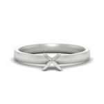 Load image into Gallery viewer, semi-mount-two-tone-2.5-mm-comfort-fit-solitaire-ring-in-white-gold-fdens11590smrsleep-2.50mm-nl-wg?v=1757677019
