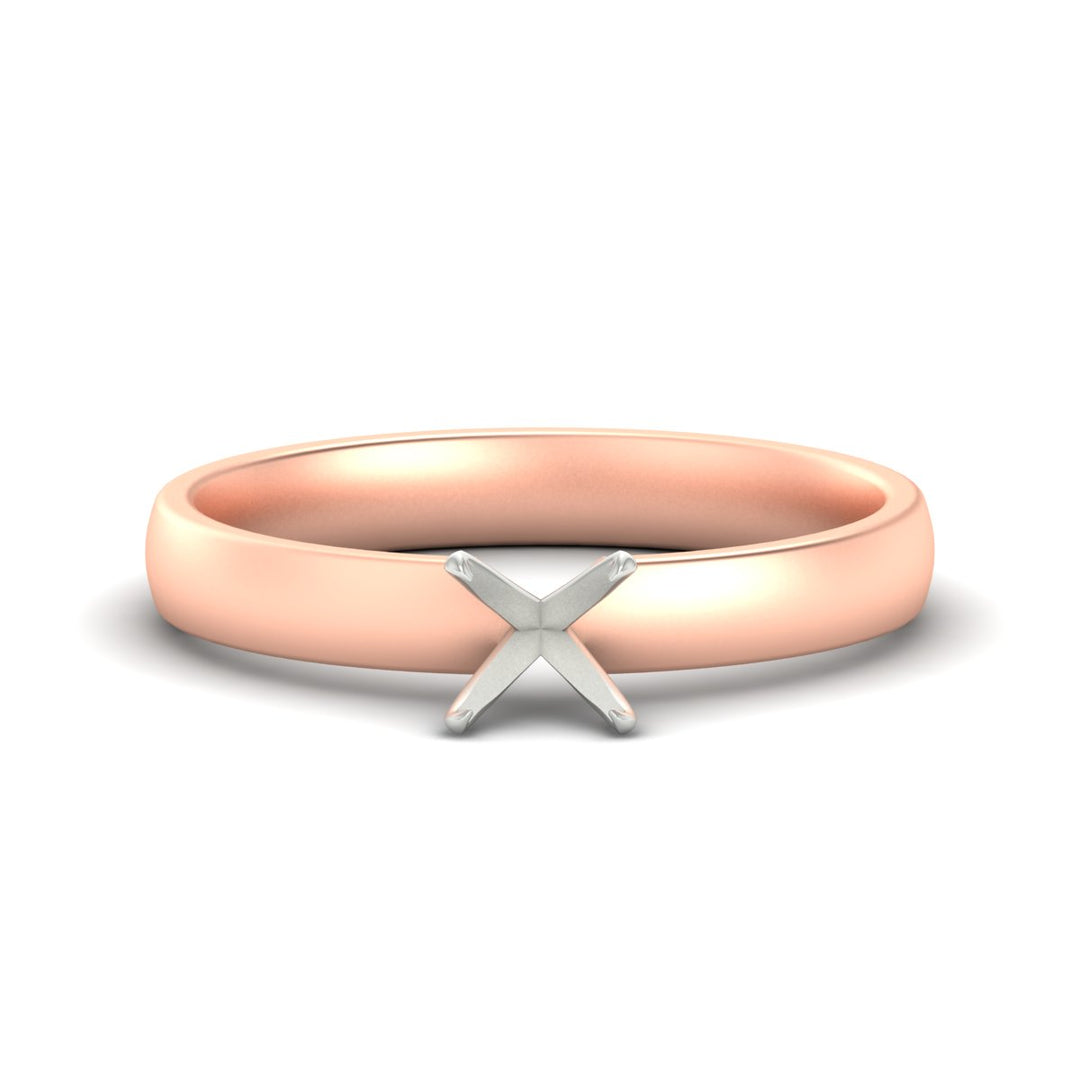 semi-mount-two-tone-3-mm-comfort-fit-solitaire-ring-in-rose-gold-fdens11590smrsleep-3.00mm-nl-rg?v=1757677019