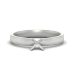 Load image into Gallery viewer, semi-mount-two-tone-3-mm-comfort-fit-solitaire-ring-in-white-gold-fdens11590smrsleep-3.00mm-nl-wg?v=1757677019
