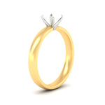 Load image into Gallery viewer, semi-mount-two-tone-3-mm-comfort-fit-solitaire-ring-in-yellow-gold-fdens11590smrangle2-3.00mm-nl-yg?v=1757677019
