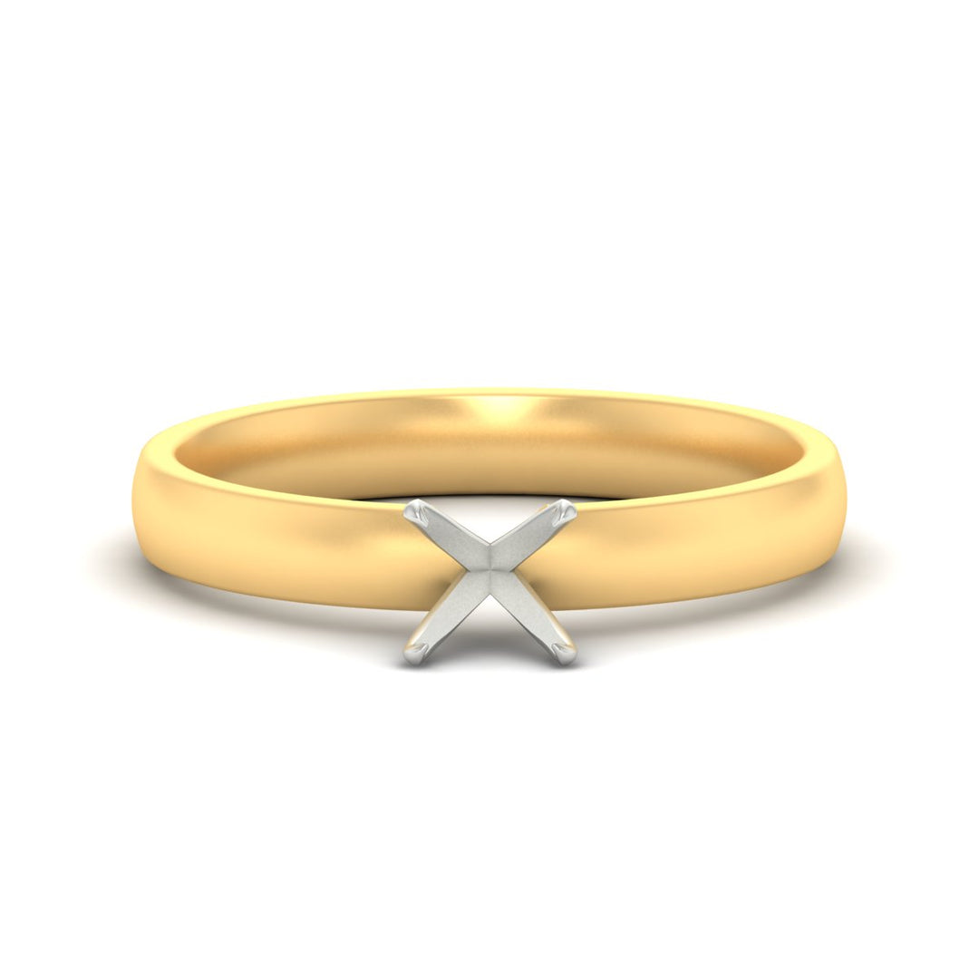 semi-mount-two-tone-3-mm-comfort-fit-solitaire-ring-in-yellow-gold-fdens11590smrsleep-3.00mm-nl-yg?v=1757677019