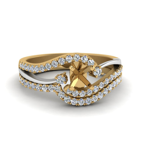 semi-mount-two-tone-3-stone-diamond-swirl-bridal-set-in-FDO50895SM-NL-YG