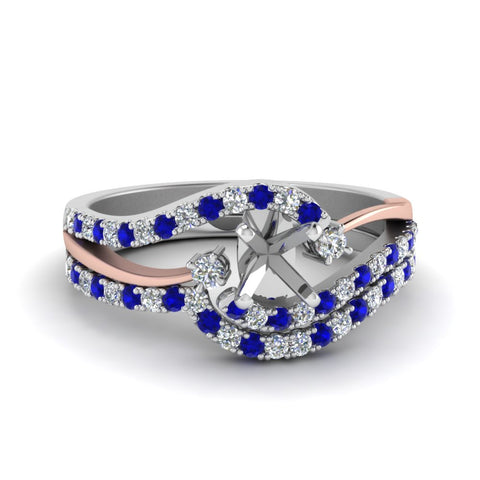 semi-mount-two-tone-3-stone-diamond-swirl-bridal-set-with-blue-sapphire-in-FDO50895SMGSABL-NL-WG