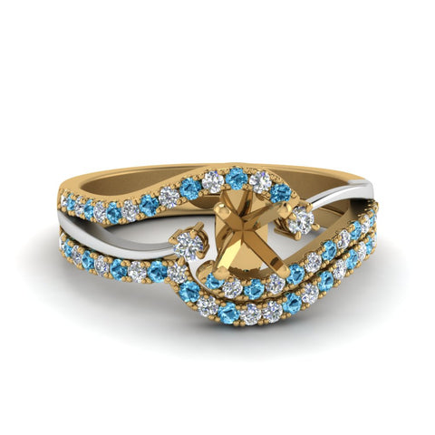 semi-mount-two-tone-3-stone-diamond-swirl-bridal-set-with-ice-blue-topaz-in-FDO50895SMGICBLTO-NL-YG