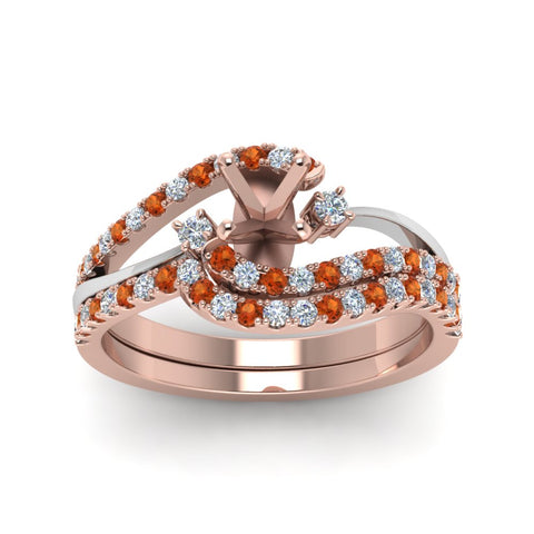 semi-mount-two-tone-3-stone-diamond-swirl-bridal-set-with-orange-sapphire-in-FDO50895SMGSAOR-NL-RG