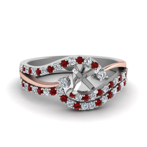 semi-mount-two-tone-3-stone-diamond-swirl-bridal-set-with-ruby-in-FDO50895SMGRUDR-NL-WG