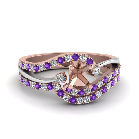 semi-mount-two-tone-3-stone-diamond-swirl-bridal-set-with-violac-topaz-in-FDO50895SMGVITO-NL-RG