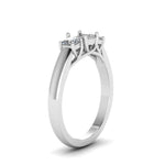 Load image into Gallery viewer, semi-mount-u-prong-three-stone-diamond-engagement-ring-in-14K-white-gold-FDENR578SMRANGLE2-NL-WG
