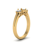 Load image into Gallery viewer, semi-mount-u-prong-three-stone-diamond-engagement-ring-in-14K-yellow-gold-FDENR578SMRANGLE2-NL-YG
