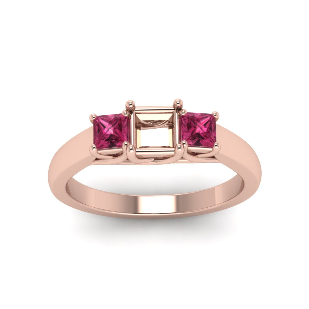 semi-mount-u-prong-three-stone-diamond-engagement-ring-with-pink-sapphire-in-14K-rose-gold-FDENR578SMRGSADRPIANGLE5-NL-RG