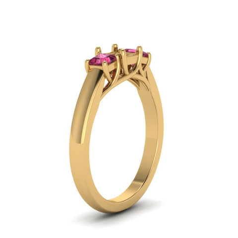 semi-mount-u-prong-three-stone-diamond-engagement-ring-with-pink-sapphire-in-14K-yellow-gold-FDENR578SMRGSADRPIANGLE2-NL-YG