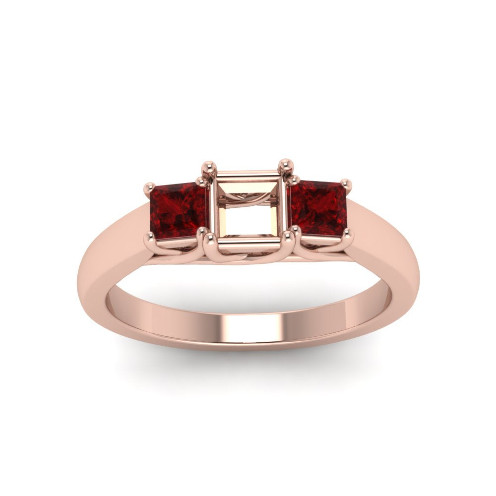 semi-mount-u-prong-three-stone-diamond-engagement-ring-with-ruby-in-14K-rose-gold-FDENR578SMRGRUDRANGLE5-NL-RG