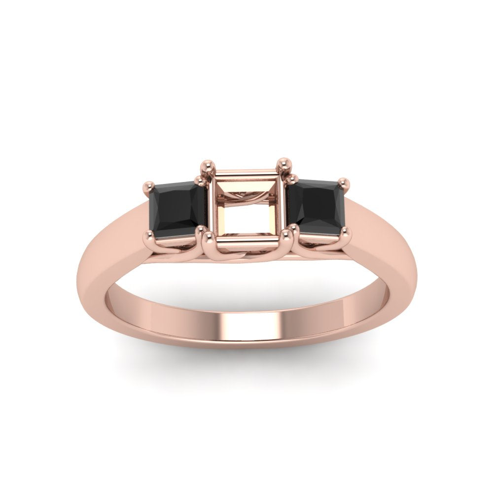 semi-mount-u-prong-three-stone-engagement-ring-black-diamond-in-14K-rose-gold-FDENR578SMRGBLACKANGLE5-NL-RG
