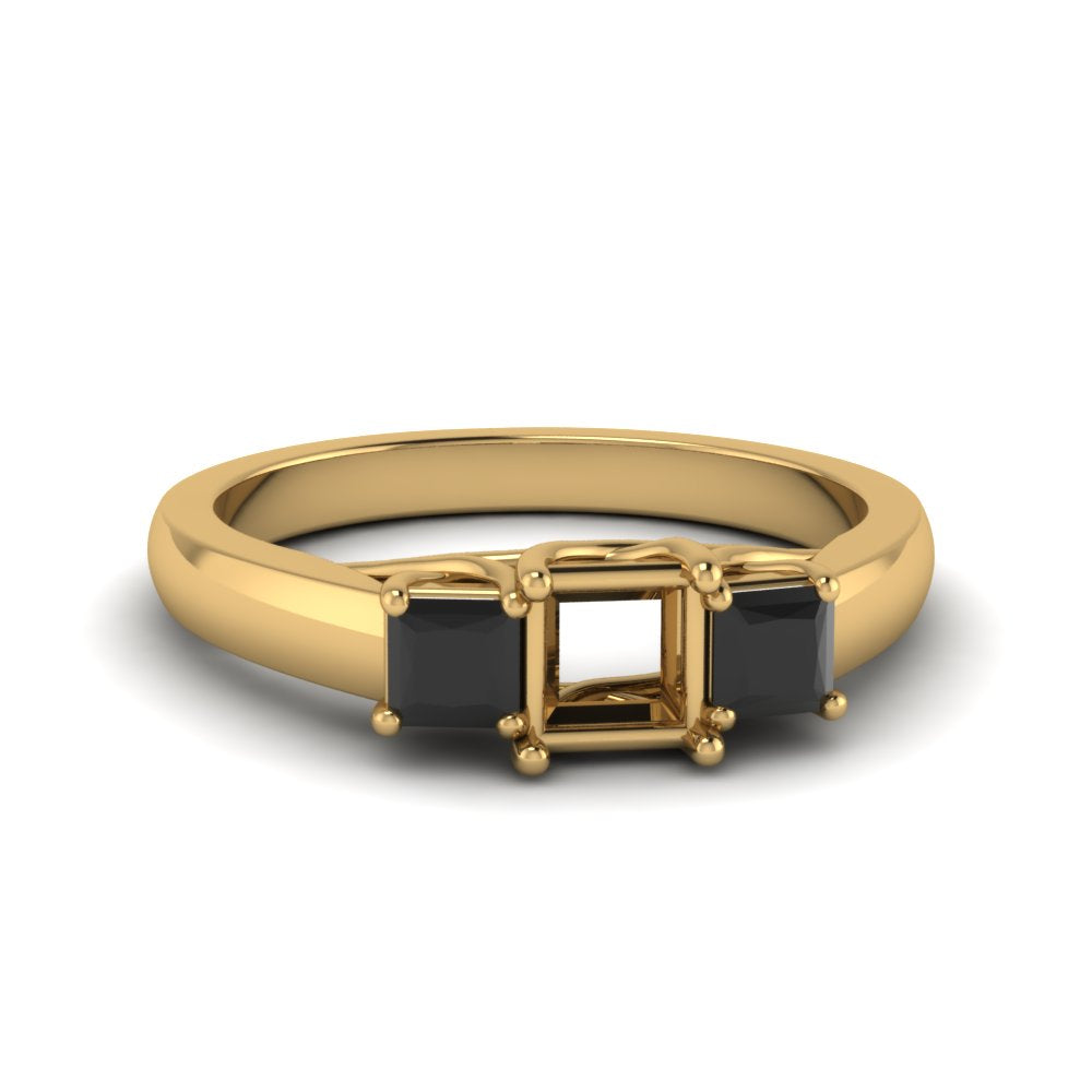 semi-mount-u-prong-three-stone-engagement-ring-black-diamond-in-14K-yellow-gold-FDENR578SMRGBLACK-NL-YG