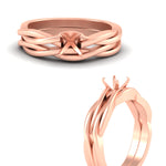 Load image into Gallery viewer, semi-mount-vine-inspired-solitaire-bridal-ring-set-in-rose-gold-fdens8252smangle3-nl-rg.jpg?v=1767085537