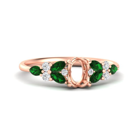 semi-mount-vintage-big-floral-emerald-engagement-ring-in-rose-gold-fdenr11603smgemgrsleep-nl-rg.jpg?v=1766473037