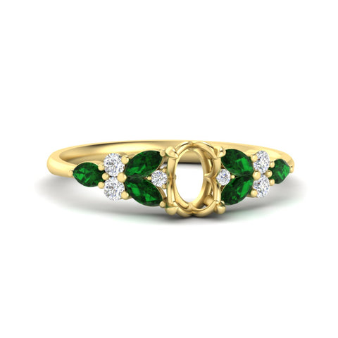 semi-mount-vintage-big-floral-emerald-engagement-ring-in-yellow-gold-fdenr11603smgemgrsleep-nl-yg.jpg?v=1766473037