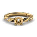 Load image into Gallery viewer, Twisted Vine Semi Mount Engagement Ring
