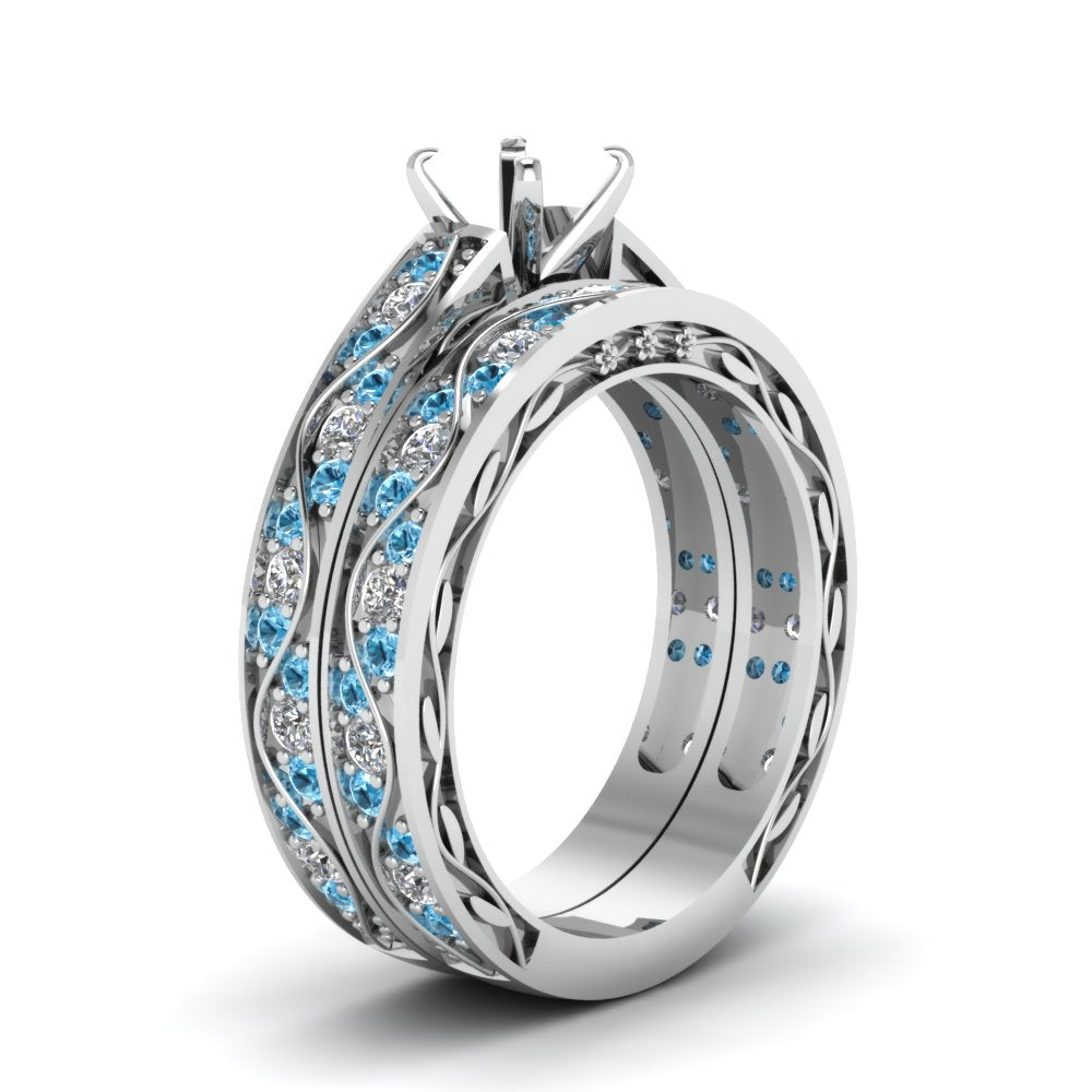 semi-mount-white-diamond-shank-wave-wedding-set-with-ice-blue-topaz-in-950-Platinum-FDENS3543SMGICBLTOANGLE2-NL-WG