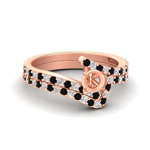 semi-mount-white-diamond-wedding-ring-sets-with-black-diamond-in-FDENS3007ROSMGBLACK-NL-RG