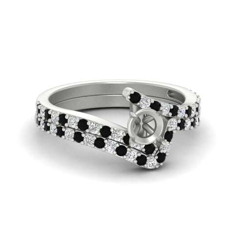 semi-mount-white-diamond-wedding-ring-sets-with-black-diamond-in-FDENS3007ROSMGBLACK-NL-WG