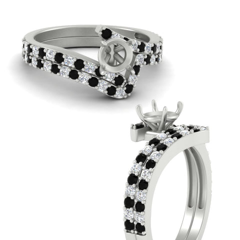 semi-mount-white-diamond-wedding-ring-sets-with-black-diamond-in-FDENS3007ROSMGBLACK-NL-WG