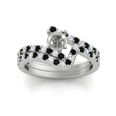 semi-mount-white-diamond-wedding-ring-sets-with-black-diamond-in-FDENS3007ROSMGBLACK-NL-WG