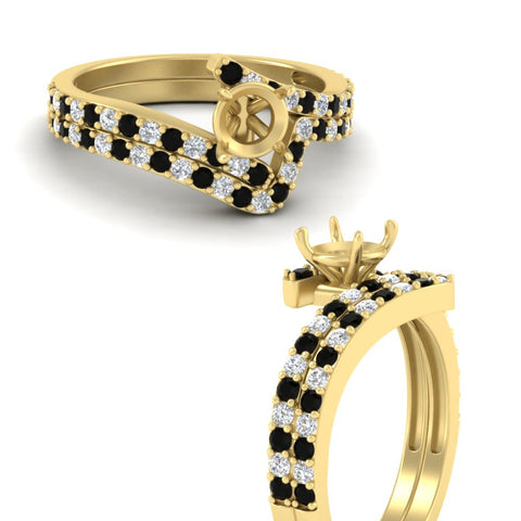semi-mount-white-diamond-wedding-ring-sets-with-black-diamond-in-FDENS3007ROSMGBLACK-NL-YG