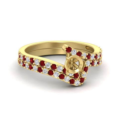 semi-mount-white-diamond-wedding-ring-sets-with-ruby-in-FDENS3007ROSMGRUDR-NL-YG
