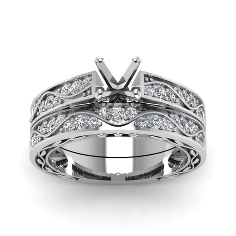 semi-mount-with-white-diamond-shank-wave-wedding-set-in-950-Platinum-FDENS3543SMANGLE5-NL-WG